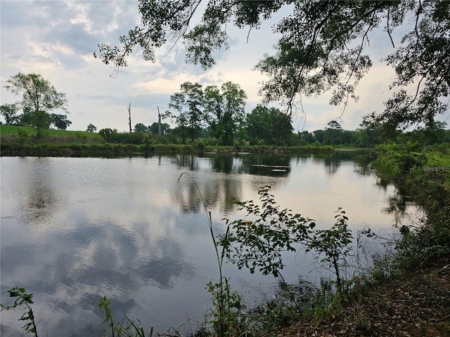 view of water view