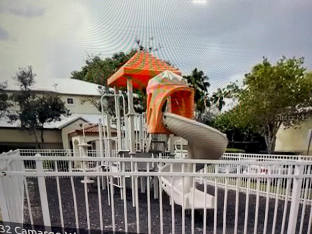 view of jungle gym