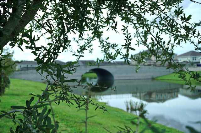 view of water feature