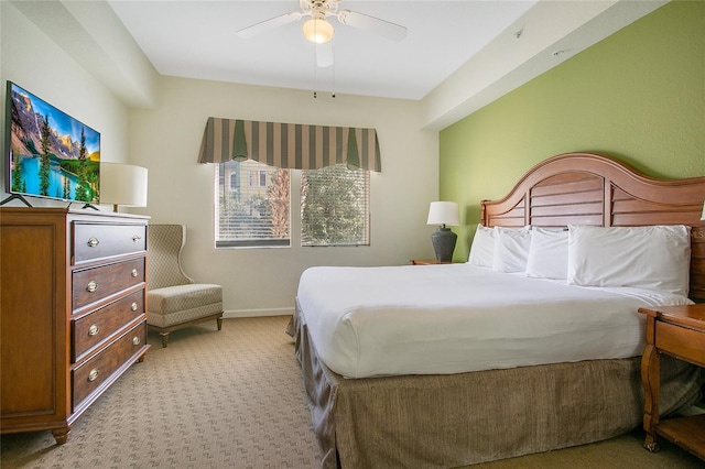 8100 Poinciana Blvd Unit 2212, Orlando, FL 32821 - carpeted bedroom with baseboards and ceiling fan