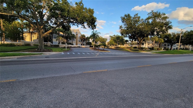 view of road