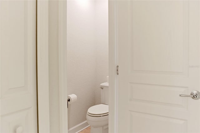 bathroom with toilet