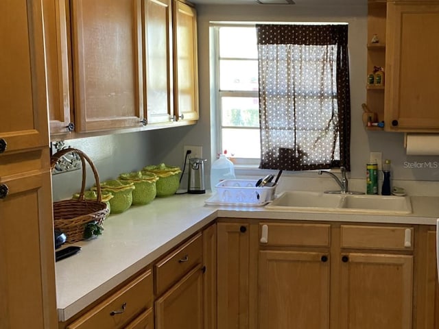 kitchen featuring sink