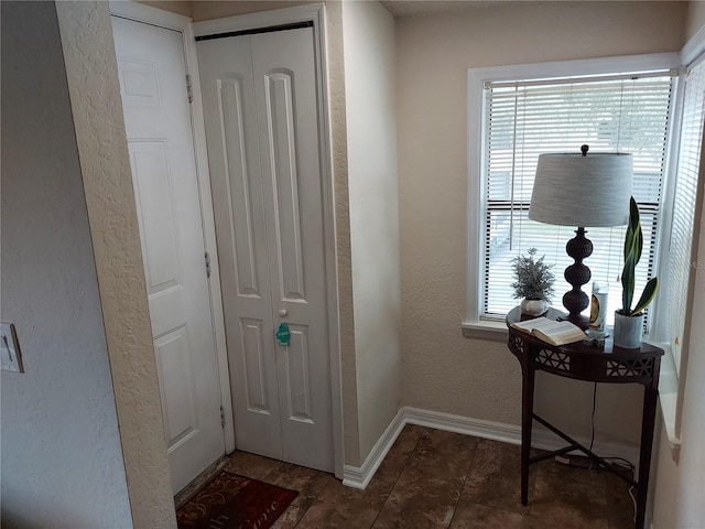 view of tiled entrance foyer