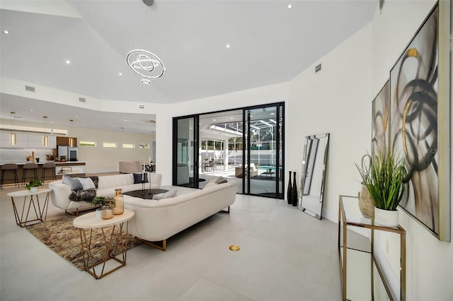 view of living room