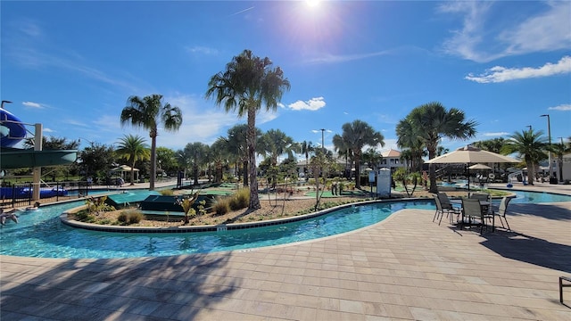 view of swimming pool