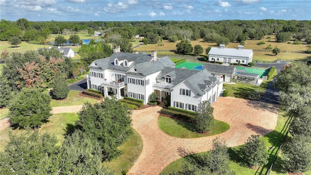 bird's eye view