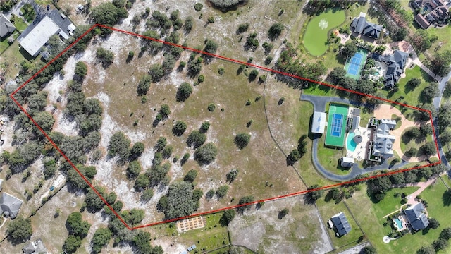 drone / aerial view