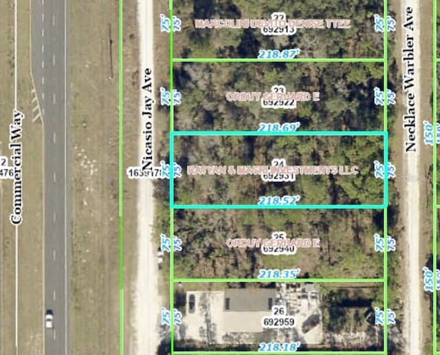 Necklace Warbler Ave, Weeki Wachee FL, 34614 land for sale