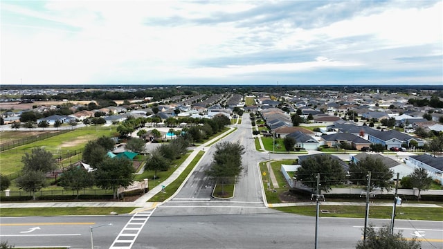 bird's eye view featuring a residential view