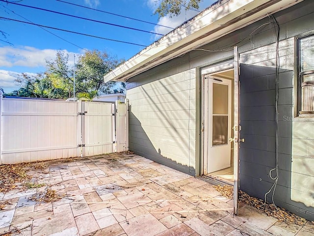 exterior space featuring a patio area