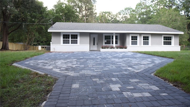 view of ranch-style home