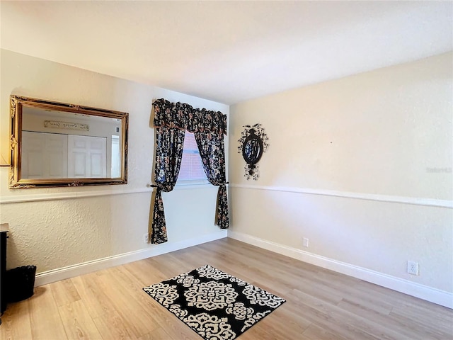 interior space featuring hardwood / wood-style floors