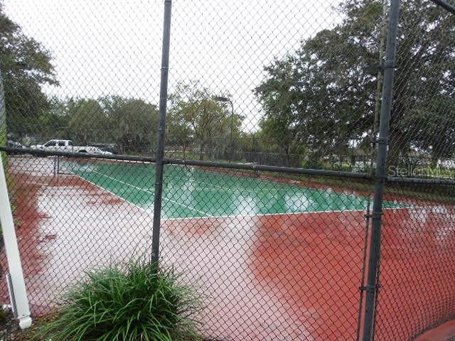 view of tennis court