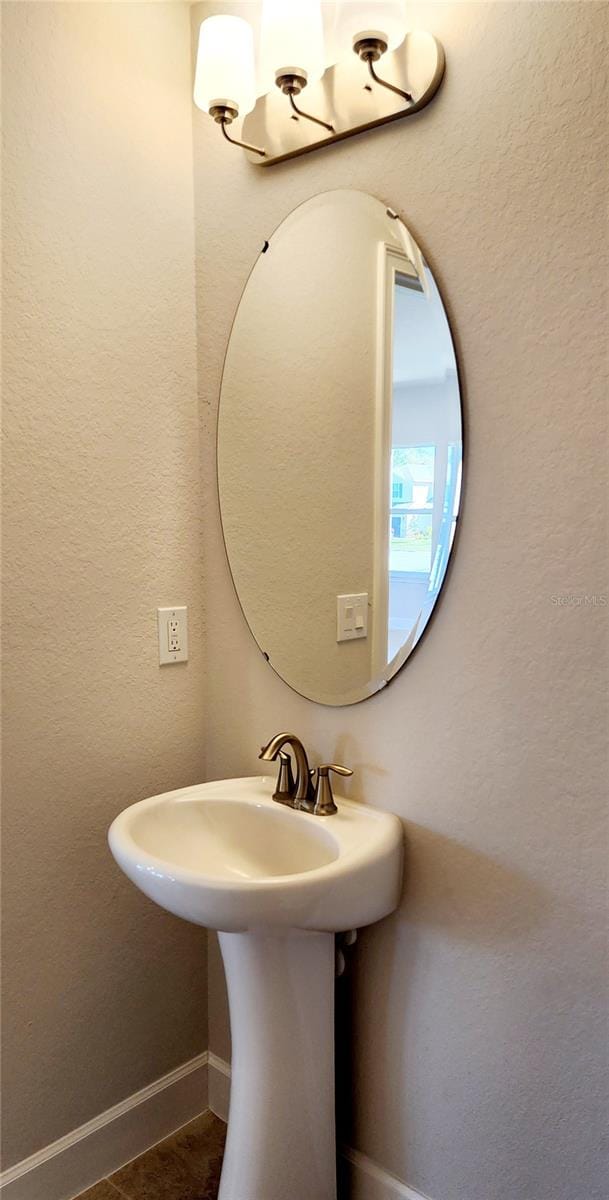 bathroom featuring tile patterned floors