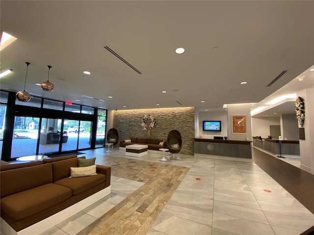 view of lobby