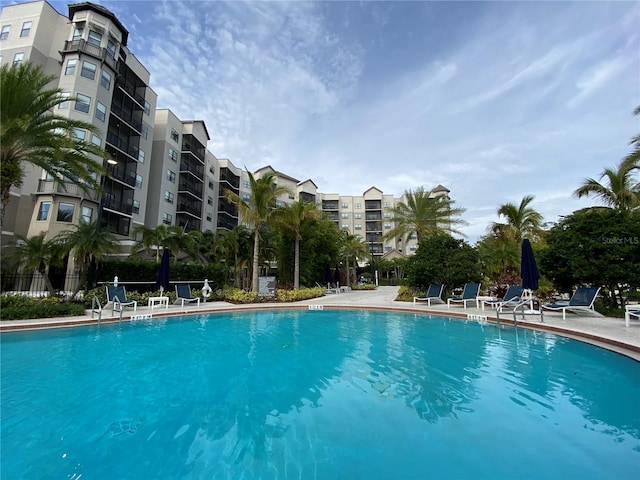 view of swimming pool