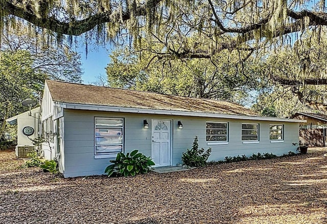 view of ranch-style house