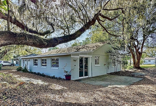 view of back of property