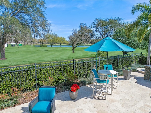 view of patio