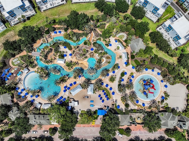 bird's eye view