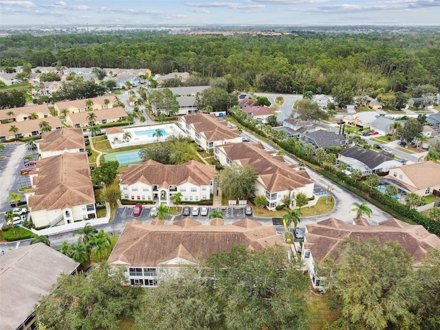 drone / aerial view