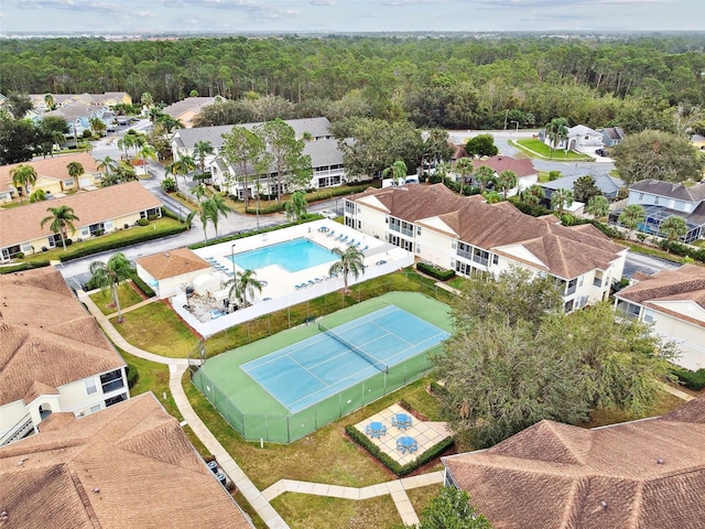 drone / aerial view