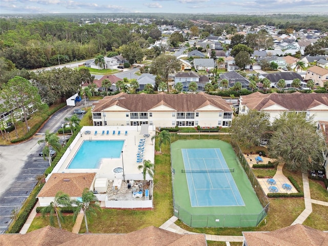drone / aerial view