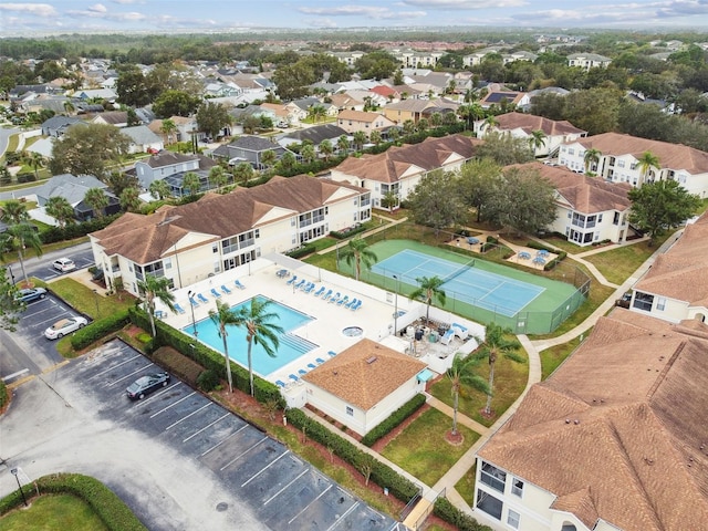 aerial view