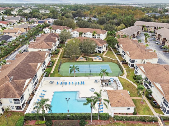 bird's eye view