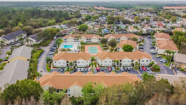 drone / aerial view