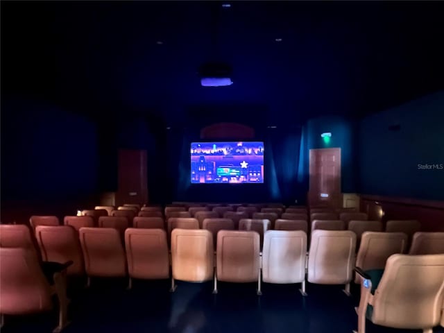 view of home theater