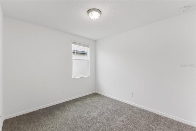 empty room featuring carpet flooring