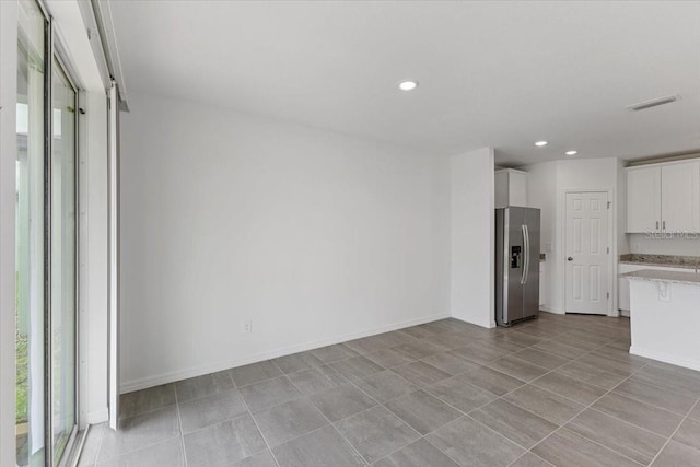 view of unfurnished living room