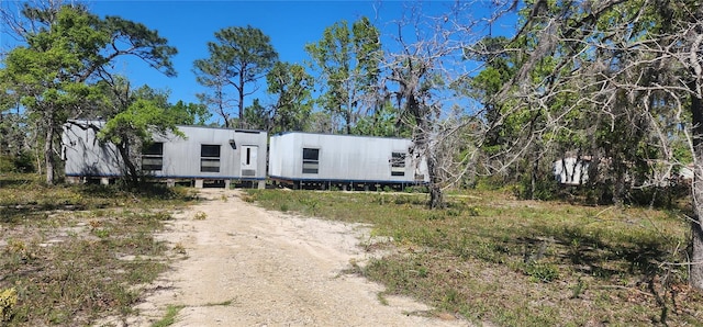 view of manufactured / mobile home