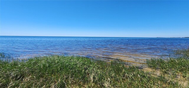 view of property view of water