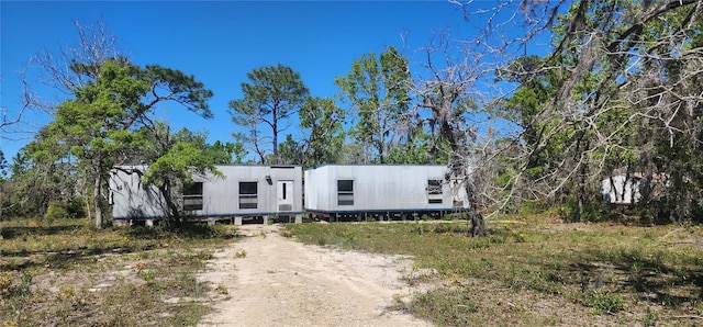 view of manufactured / mobile home