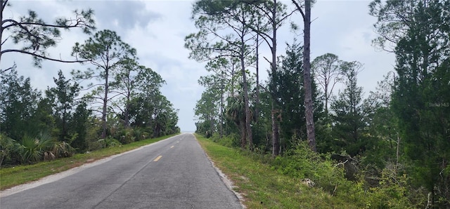 view of road