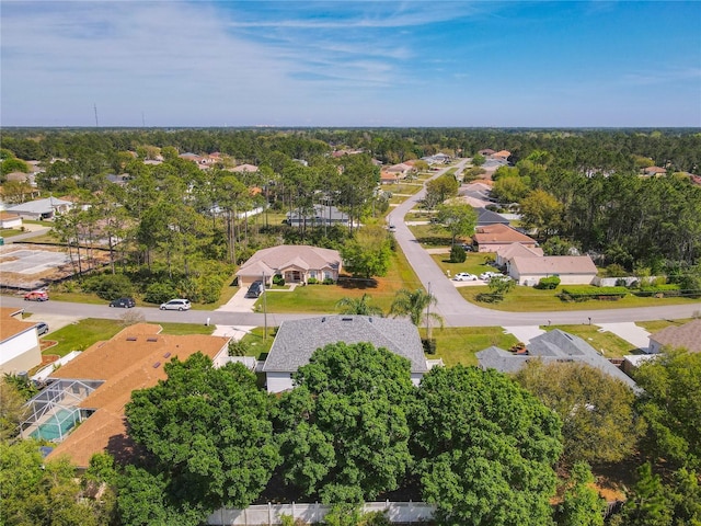 view of aerial view