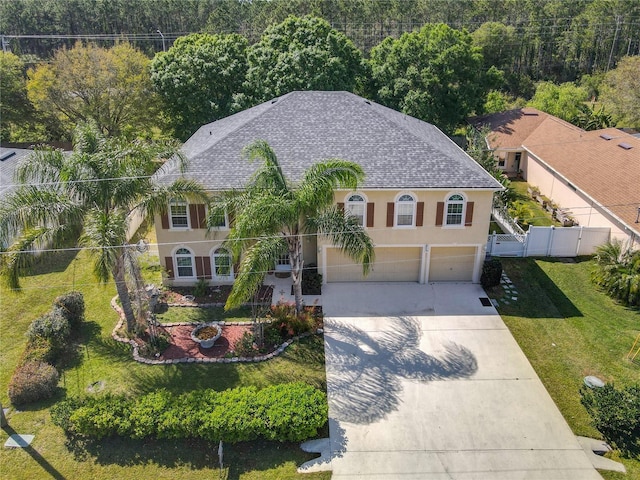 view of birds eye view of property