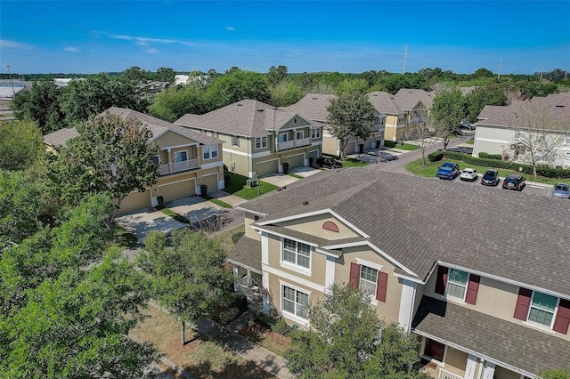 view of aerial view