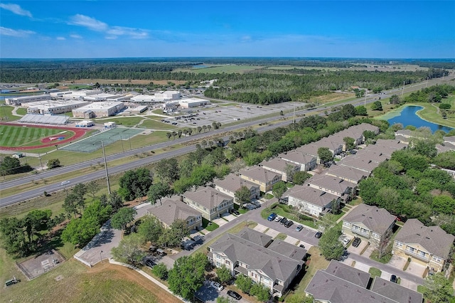 view of aerial view