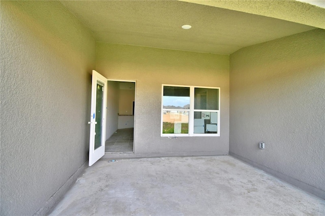 exterior space with a patio area