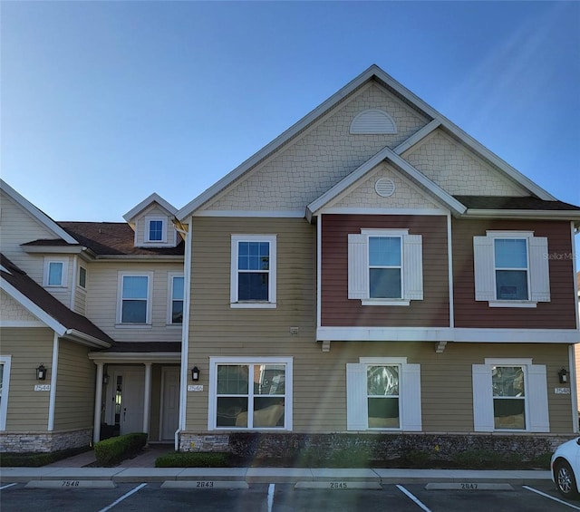 view of townhome / multi-family property