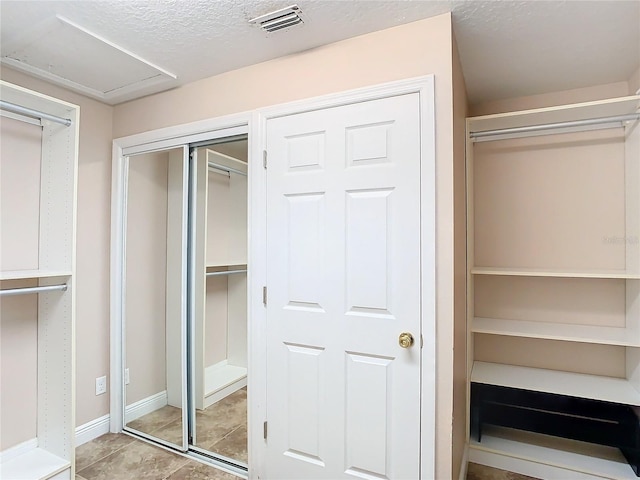 view of closet