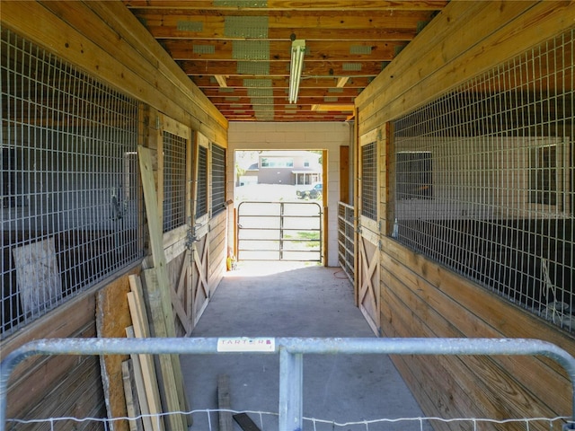 view of stable