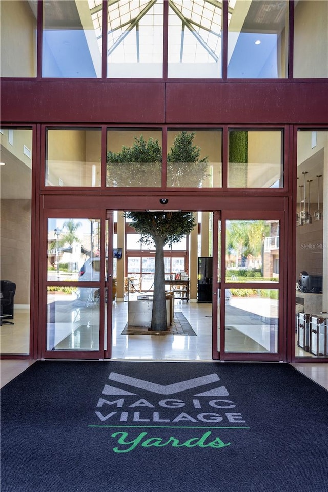 view of building lobby