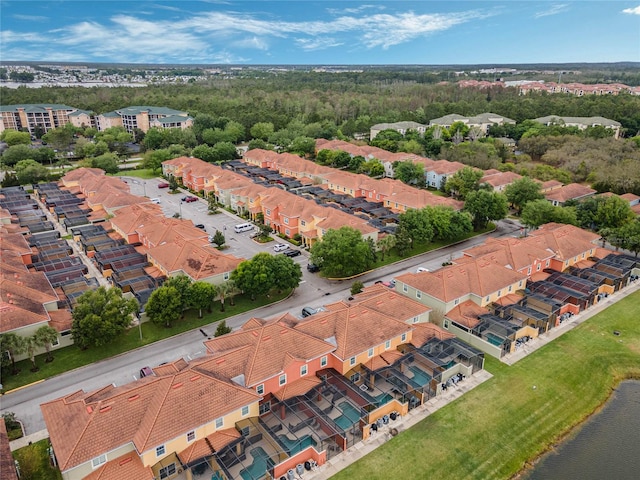 view of aerial view