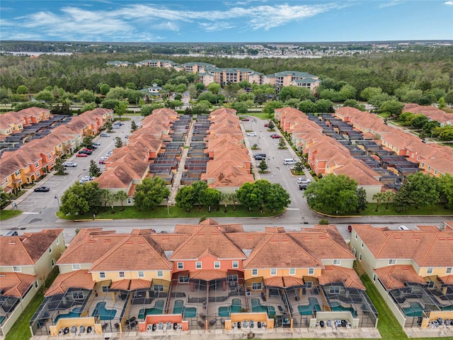 view of aerial view