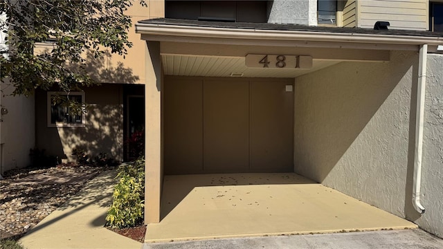 view of entrance to property